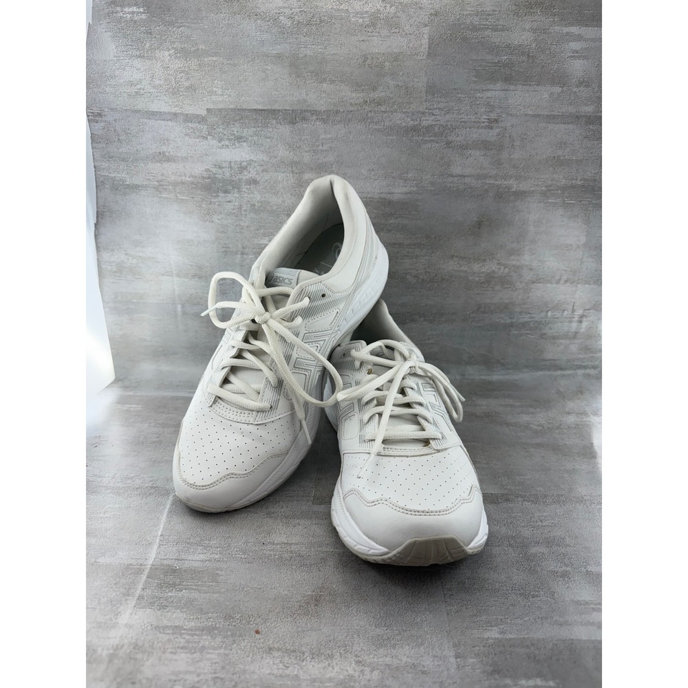 ASICS Gel-Contend 6 Men White Synthetic Leather Running Shoes 1131A036 Size 8.5